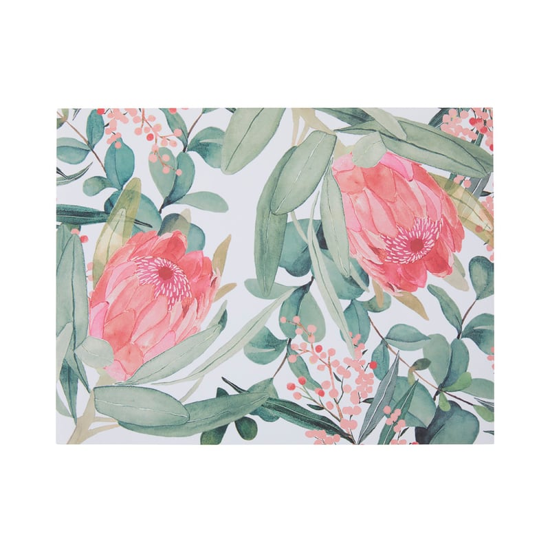 Christmas Botanical Novelty Paper Placemats Pack of 50