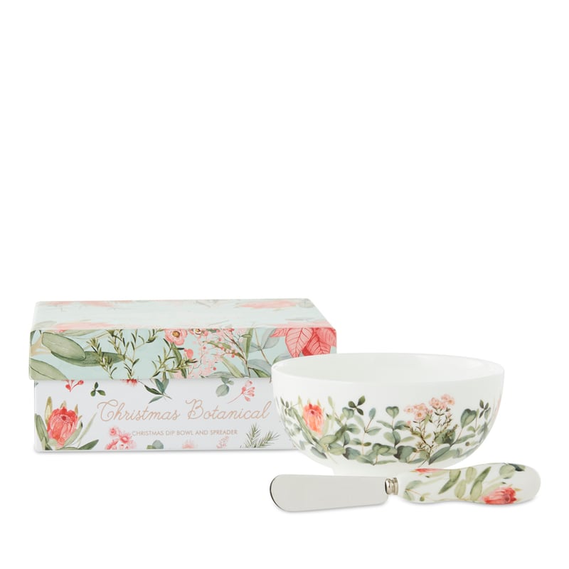 Christmas Multi Botanical Bowl & Spreader
