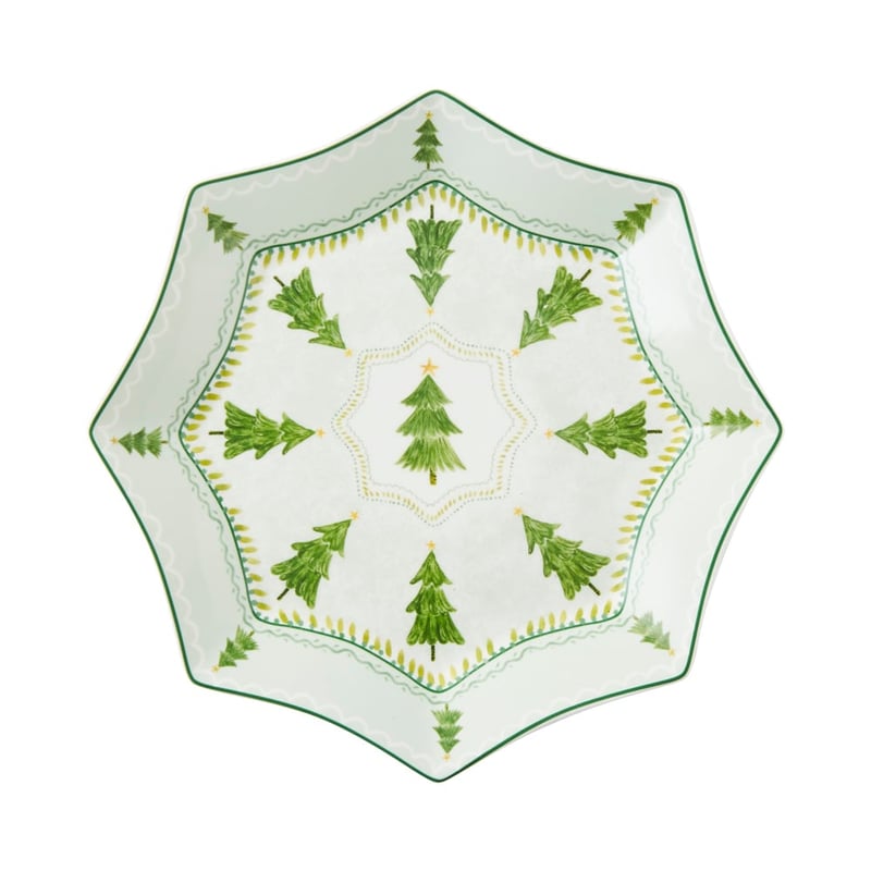 Christmas Multi 'Tis The Season Star Plate