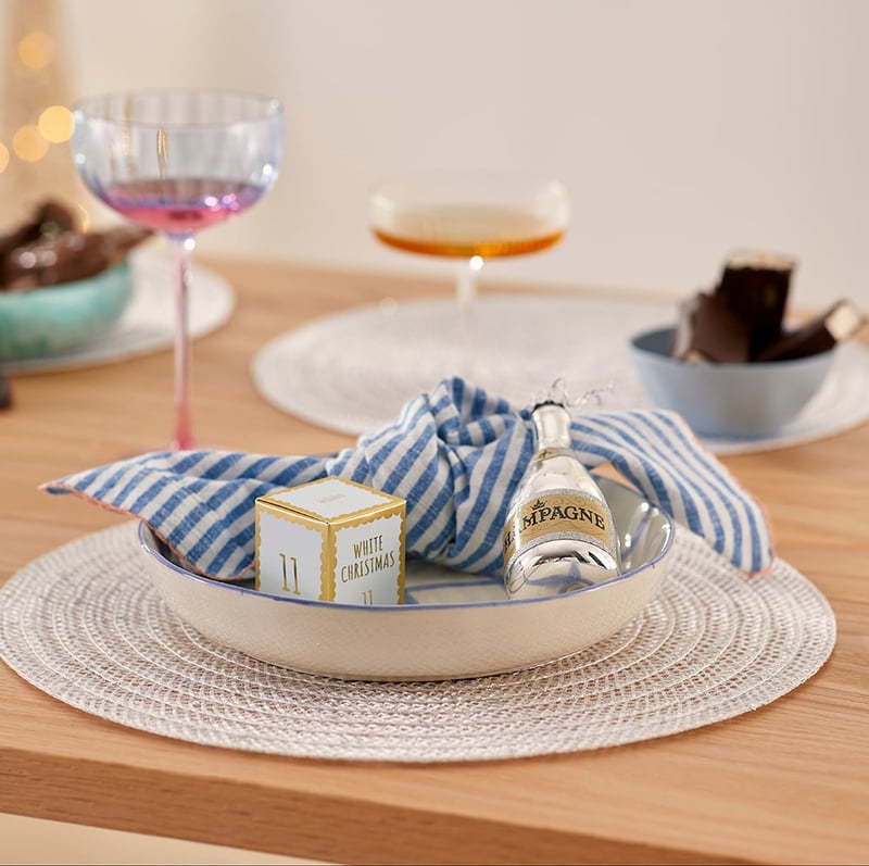 Festive Silver Placemats Pack of 2