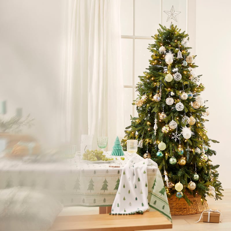 Icicle Drop Silver Luxe Ornament 