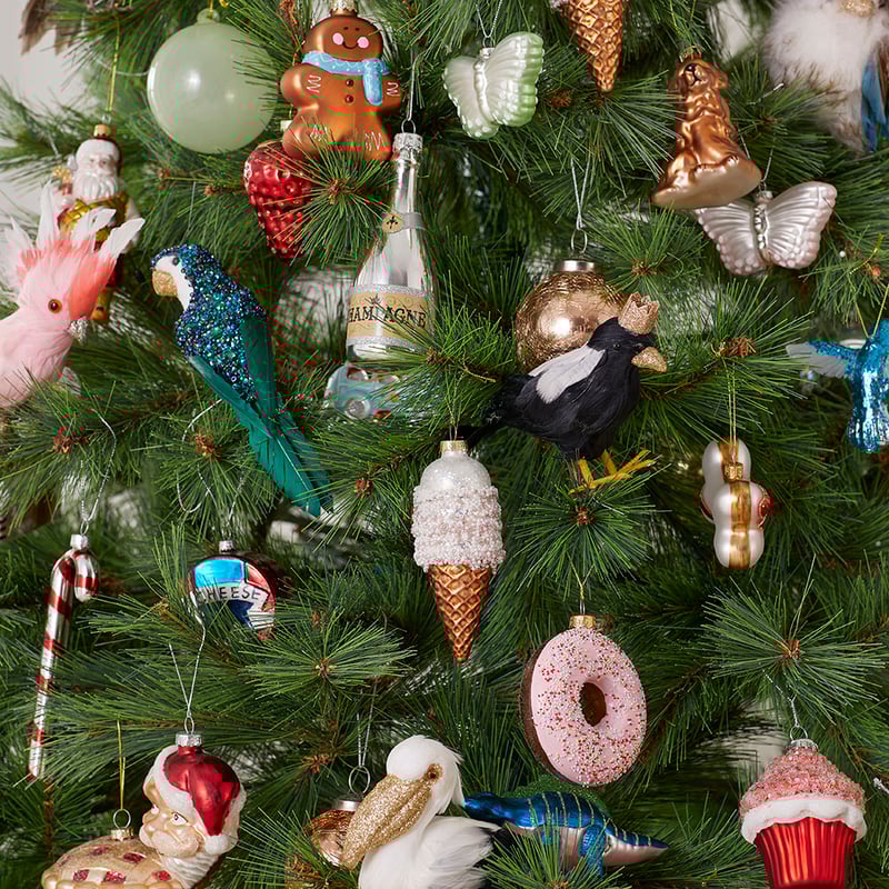 Vintage Glass Gold Clubs