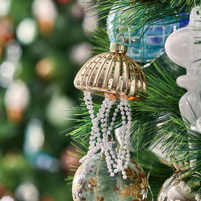 Under The Sea Gold Jelly Fish