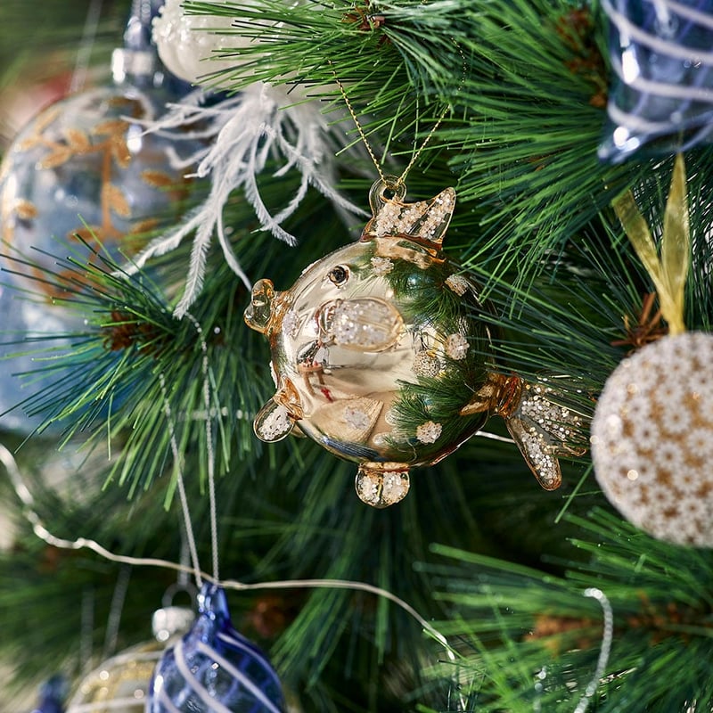 Under The Sea Gold Puffer Fish
