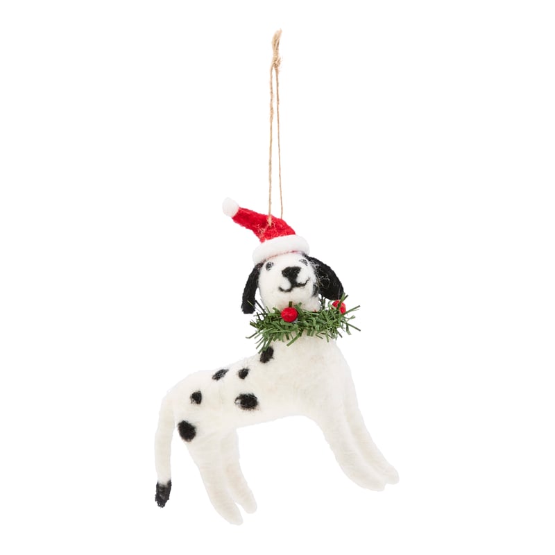 Felted Dalmatian Friend