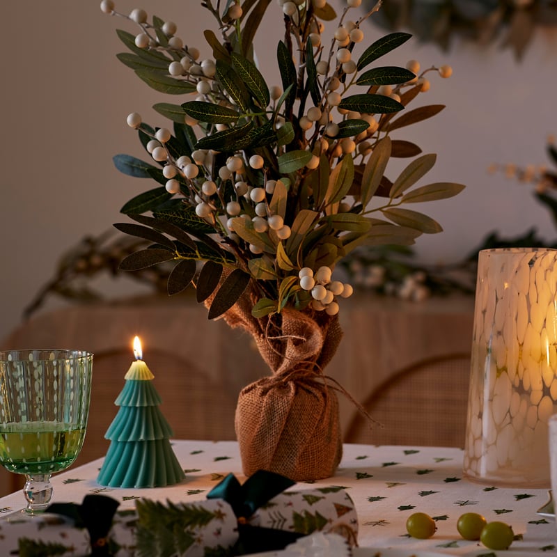 Christmas Tree Green Candle