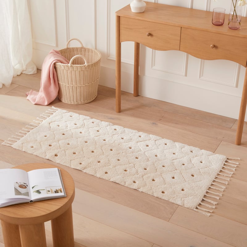 Freya Natural & Tobacco Rug Runner