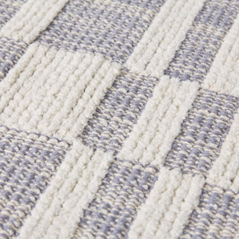 Curtis Frost Blue Indoor Mat