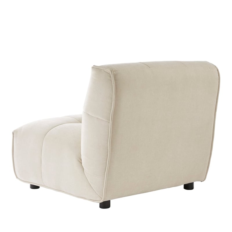 Miller Sand 1 Seater Lounge Chair