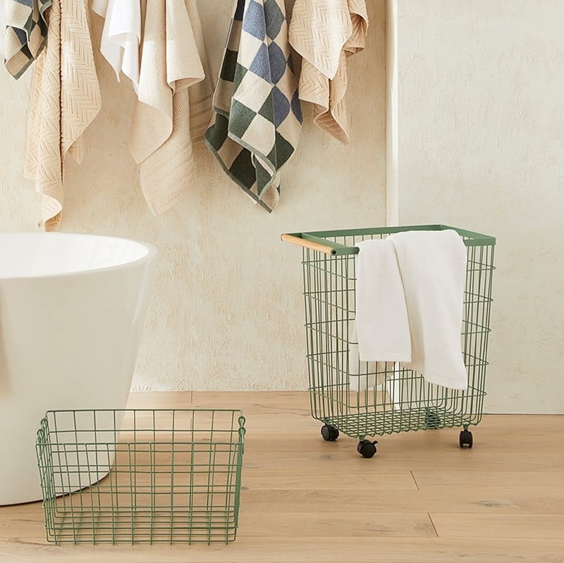 Sapporo Green Metal Basket Range