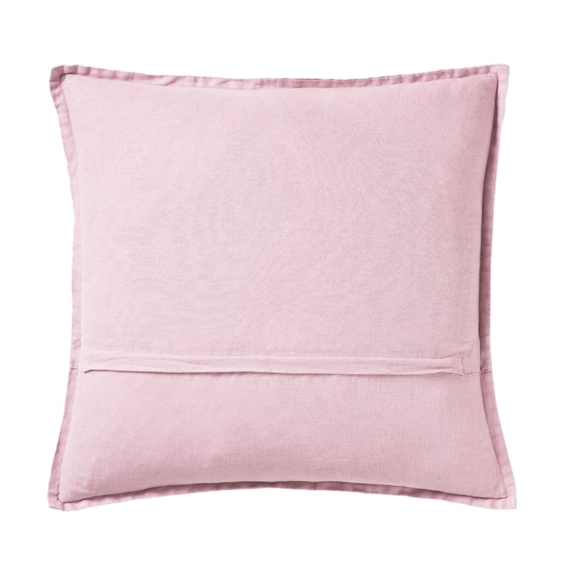 Belgian Vintage Washed Linen Lilac Cushion 