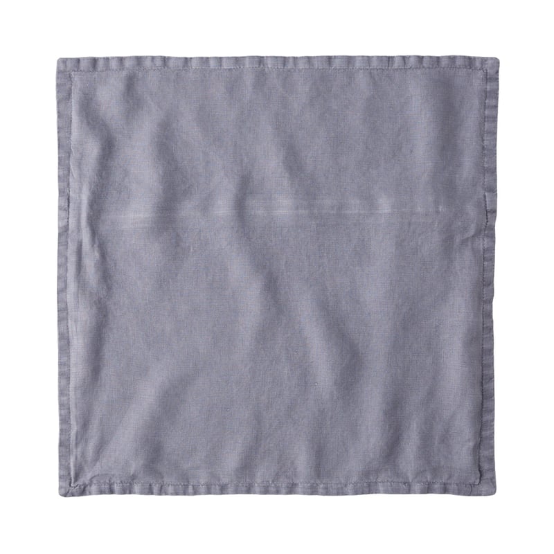 Belgian Thunderstorm Vintage Washed Linen Cushion Cover