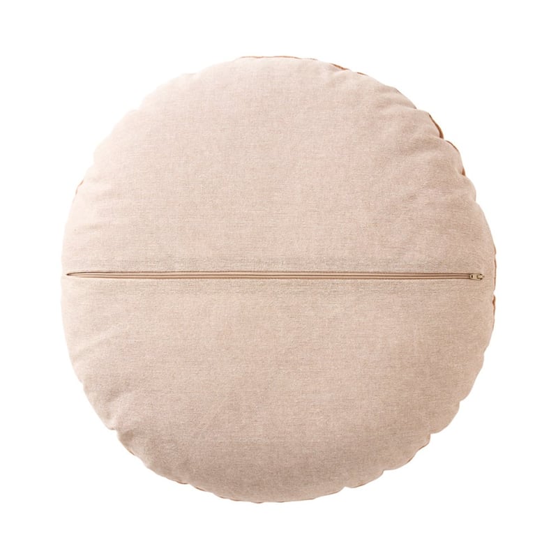 Bombay Almond Round Velvet Cushion