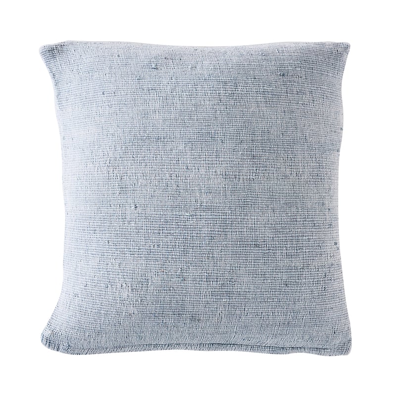 Caspian Denim & White Cushion