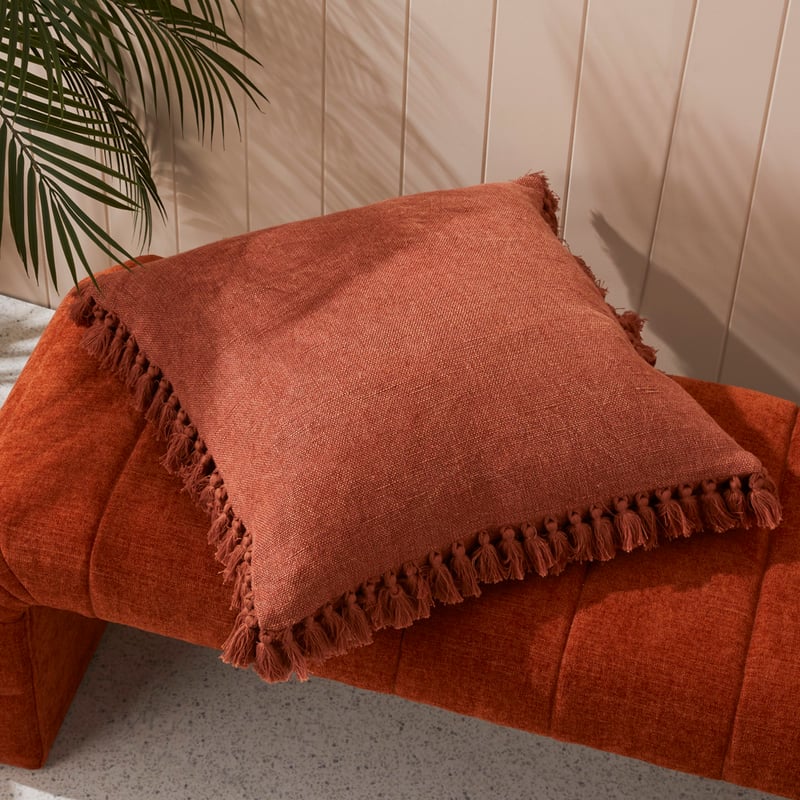 Yuri  Red Earth Cushion