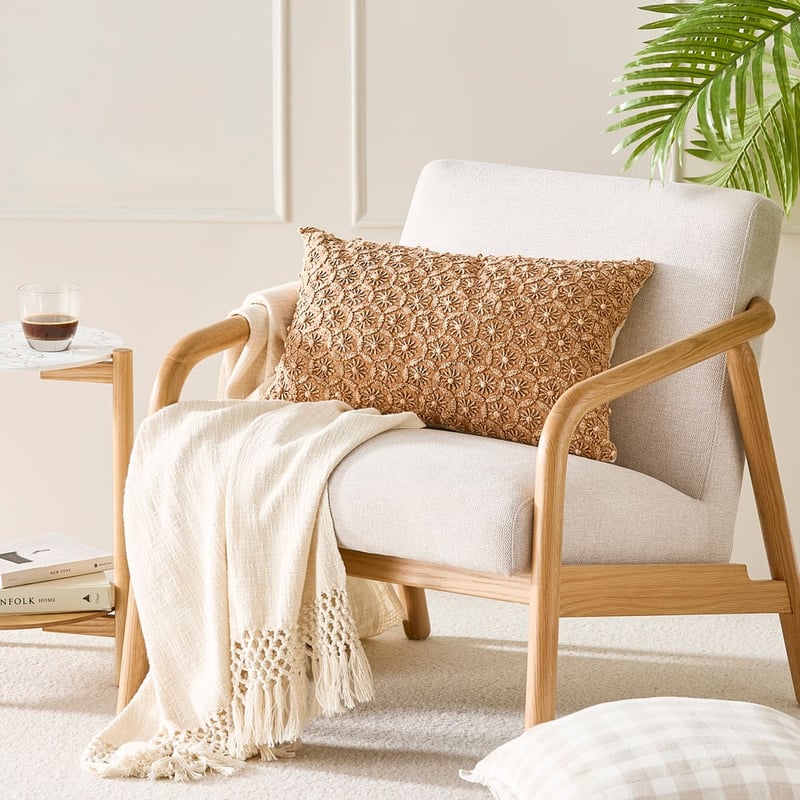 Mina Caramel Cushion