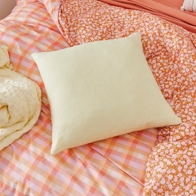 Malmo Lemonade Linen Cushion