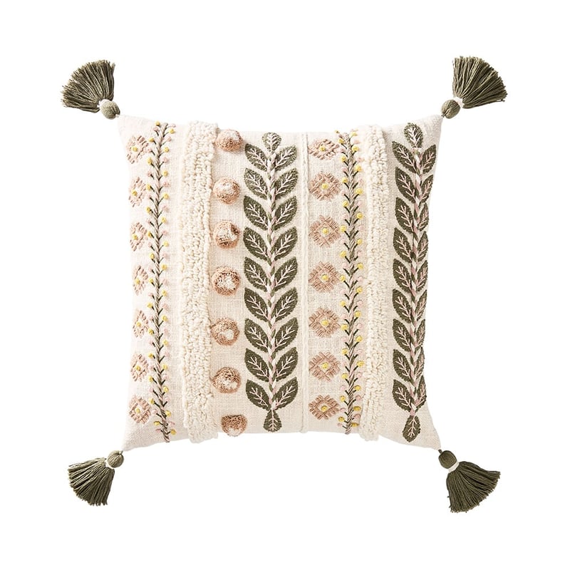 Rhea Green Cushion