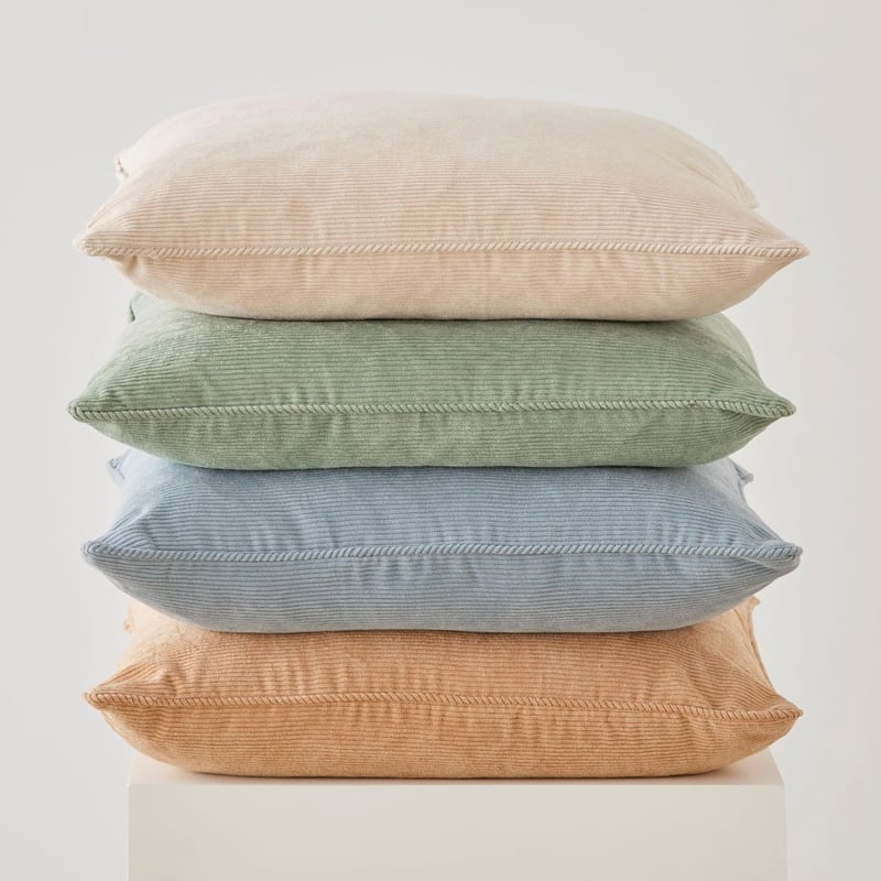 Dune Natural Corduroy Cushion