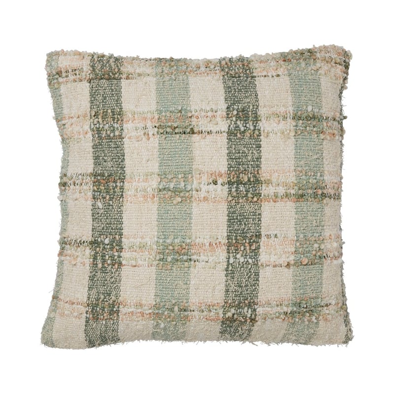 Heidelberg Greens Check Cushion