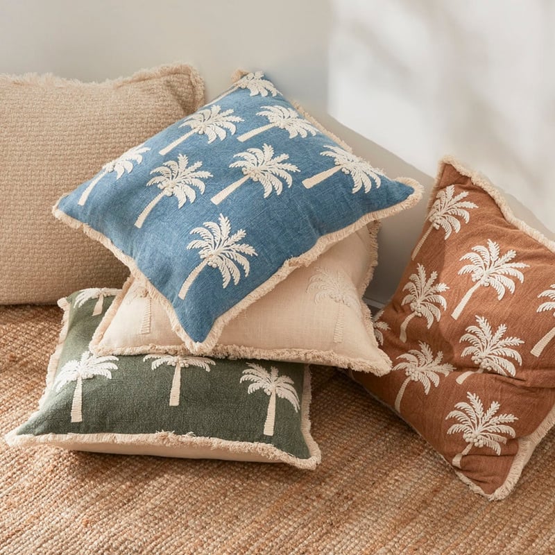 Coconut Palm Green Cushion