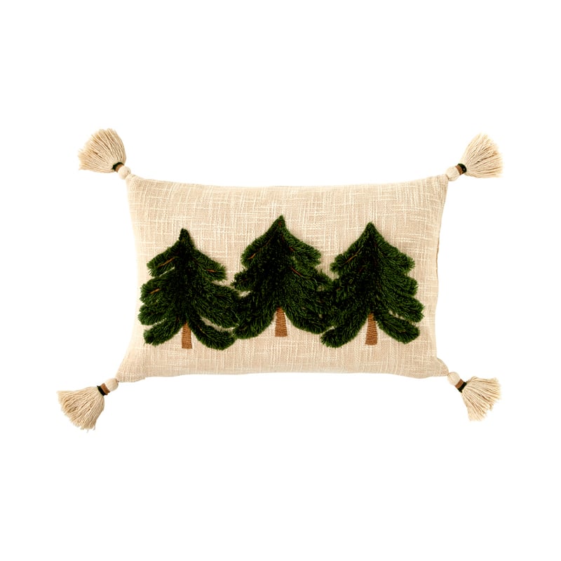 Festive Green Cushion