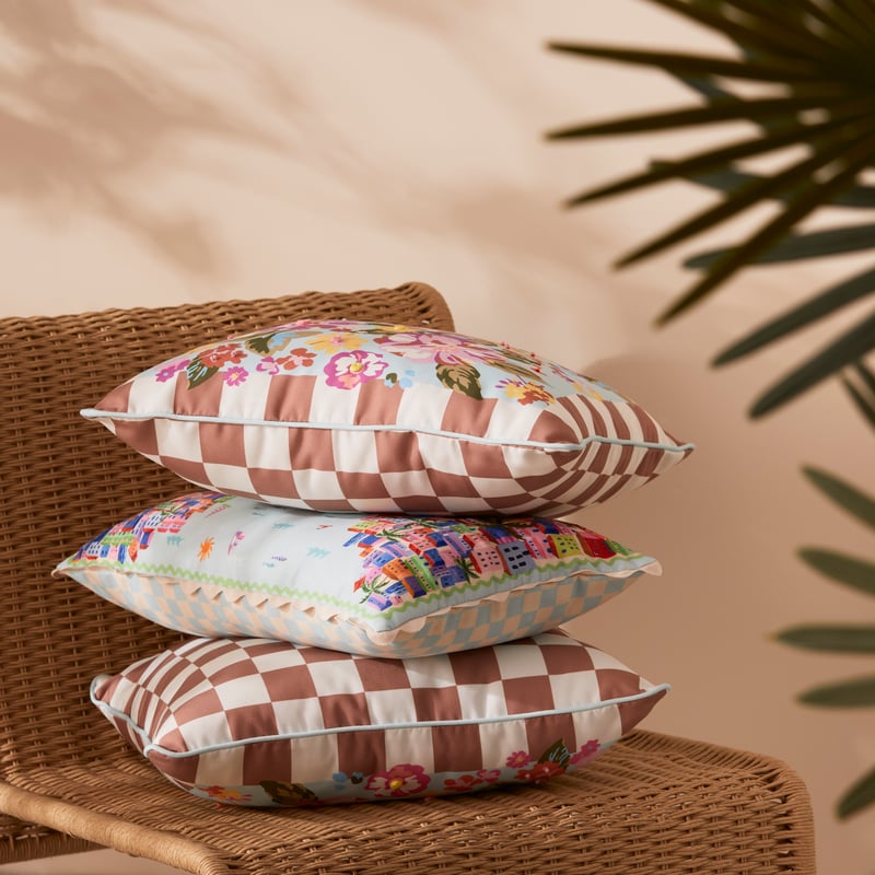 Outdoor Byron Floral Cushion