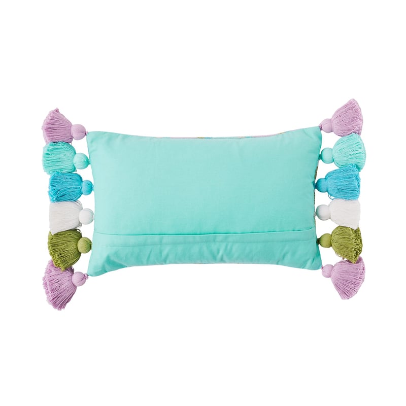 Panama Geo Blue Cushion