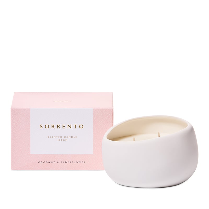 Sorrento Coconut & Elderflower Candle 400g