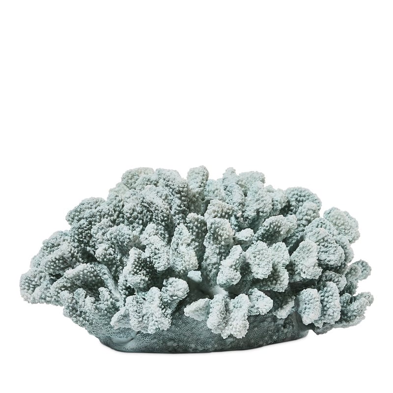 Byron Light Blue Coral Statue