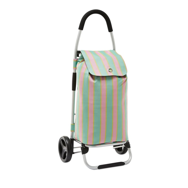 Summer Stripe Shopping Trolley