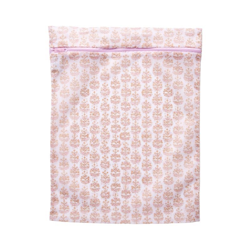Laundry Pinks Block Print Wash Bag
