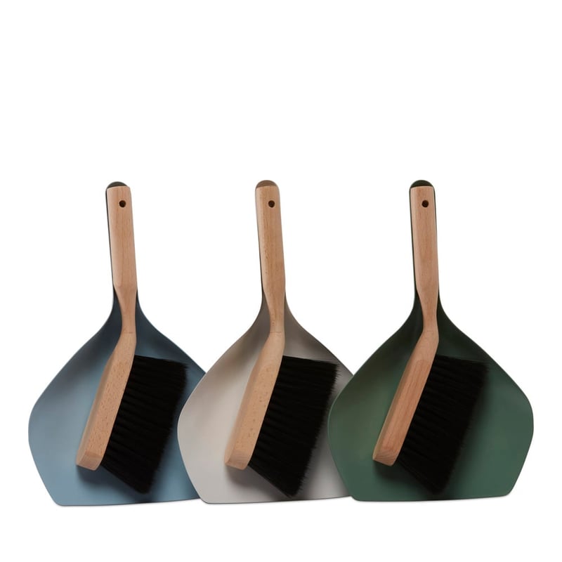 Sapporo Green Metal Brush & Pan