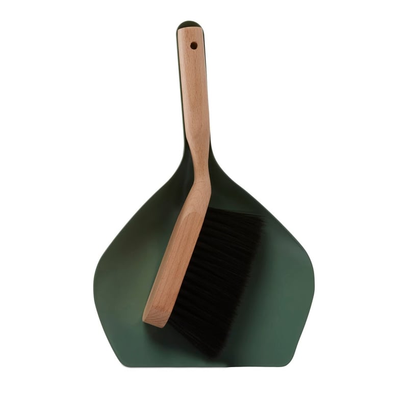 Sapporo Green Metal Brush & Pan