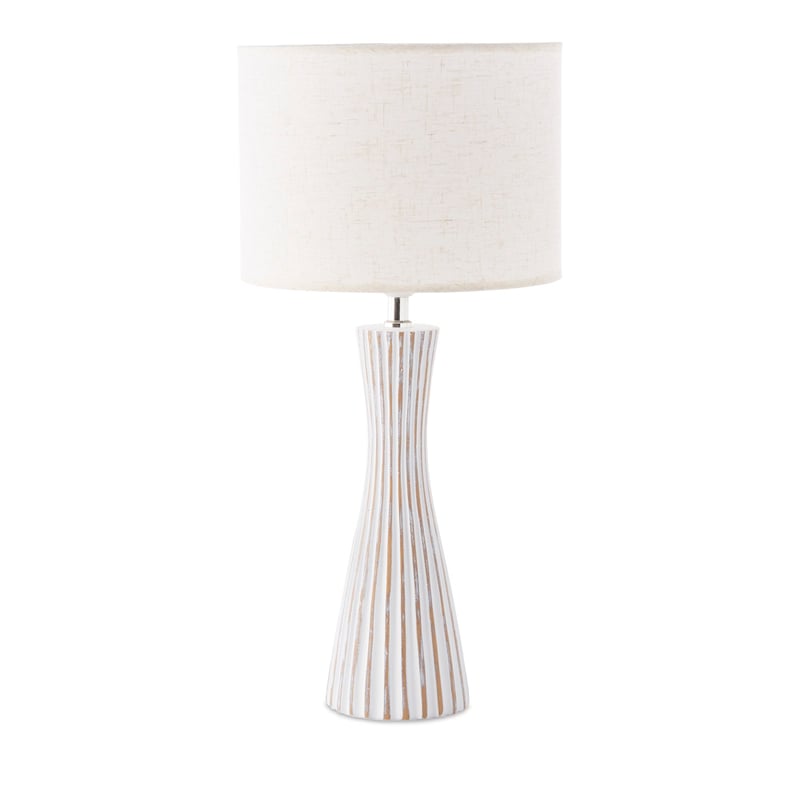 Byron Natural & White Table Light