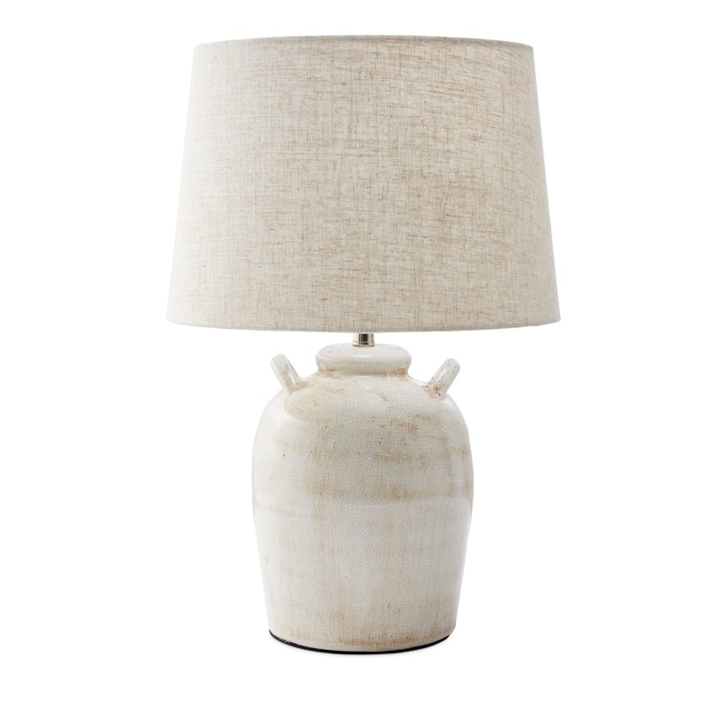 Pompeii Off White Table Light