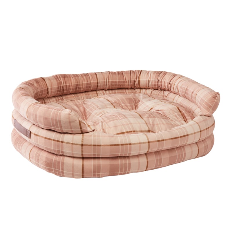 Ziggy Biscuit & Spice Check Pet Bed