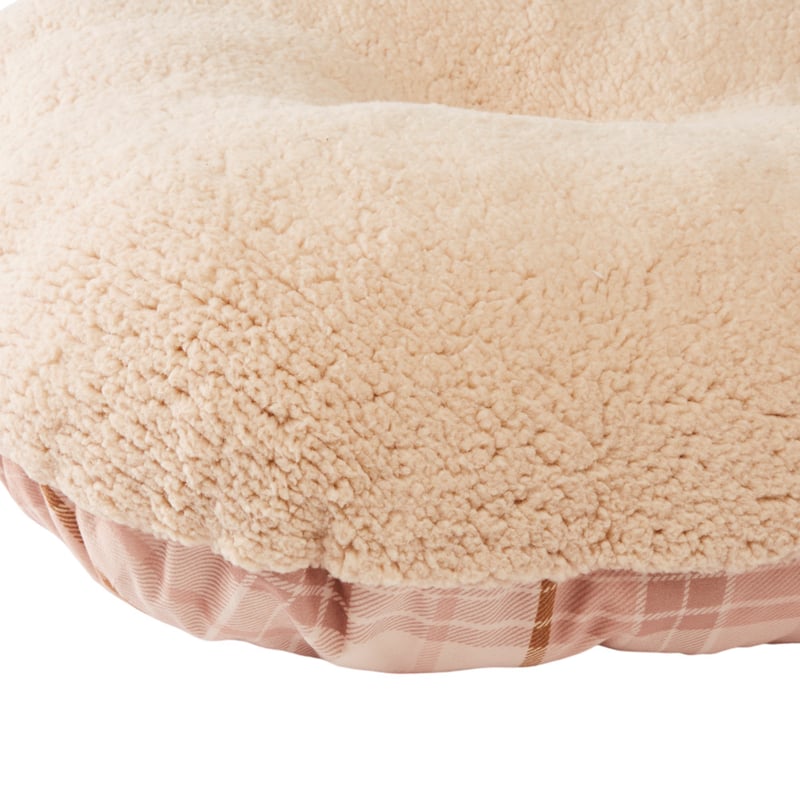 Ziggy Biscuit & Spice Check Pet Bed