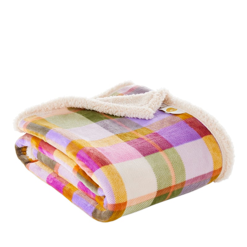 Maisy  Azure Check Pet Blanket