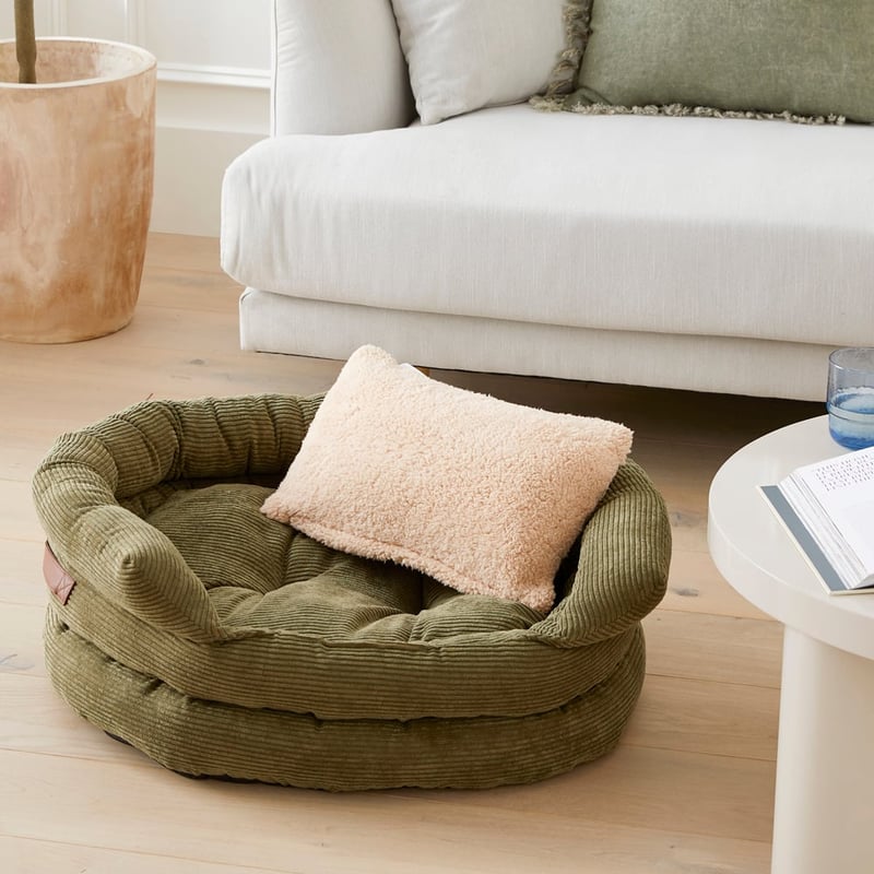 Maisy Biscuit & Forest Check Pet Pillow