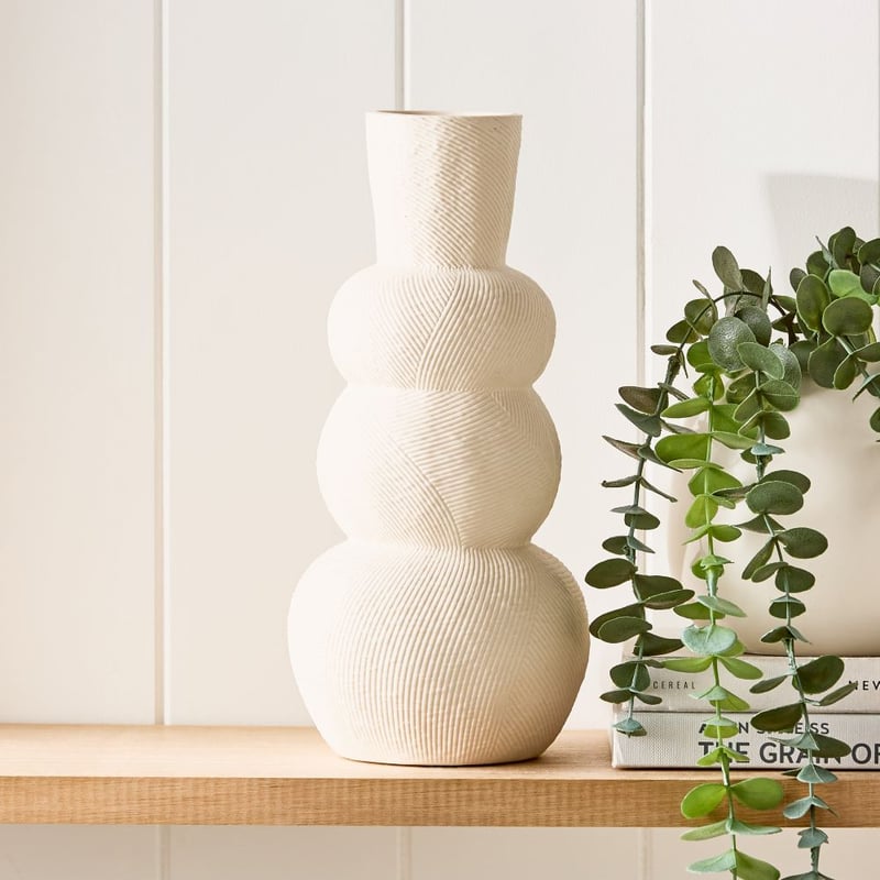 Aphrodite Tall White Vase