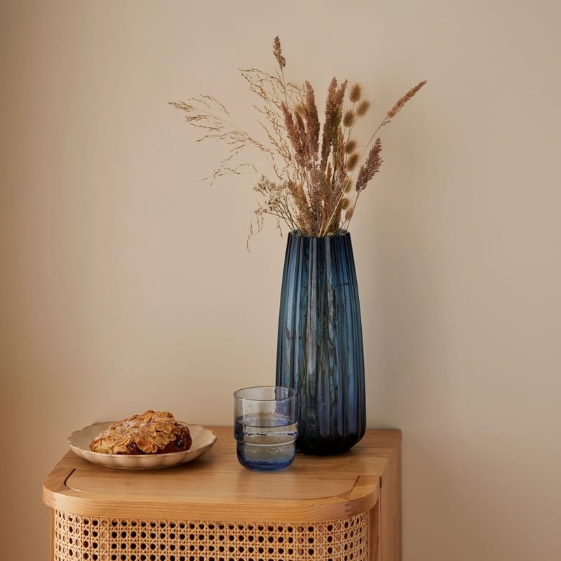 Lotus Blue Vase