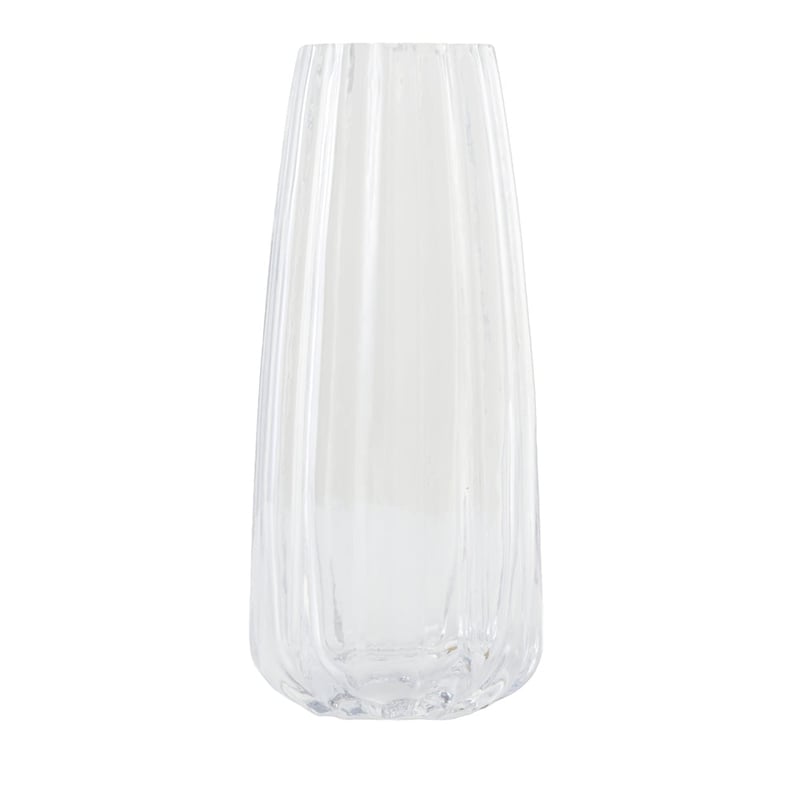 Lotus Clear Tall Vase