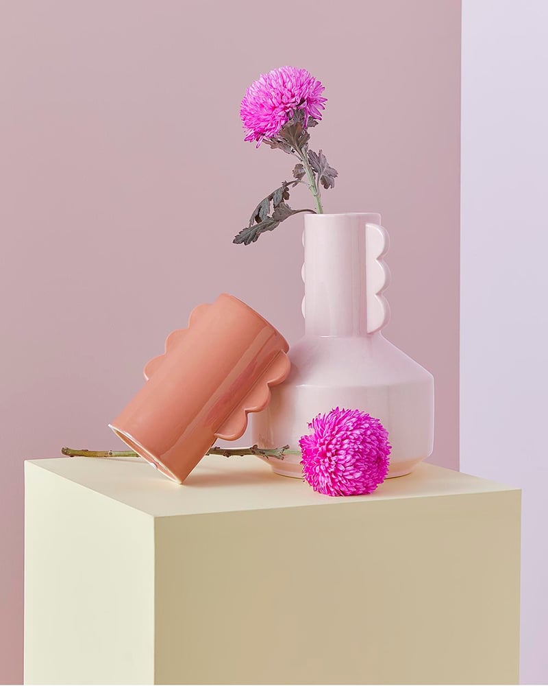 Sunset Pink Vase