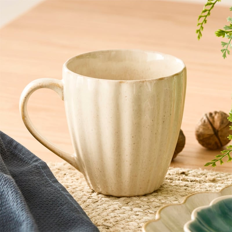 Adeline Scallop Natural Servingware