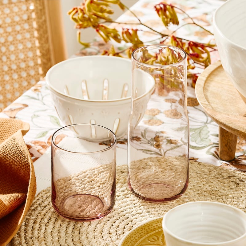 Chelsea Rose Carafe & Tumbler