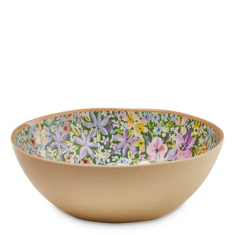 Summer Sorbet Green Floral Melamine Servingware