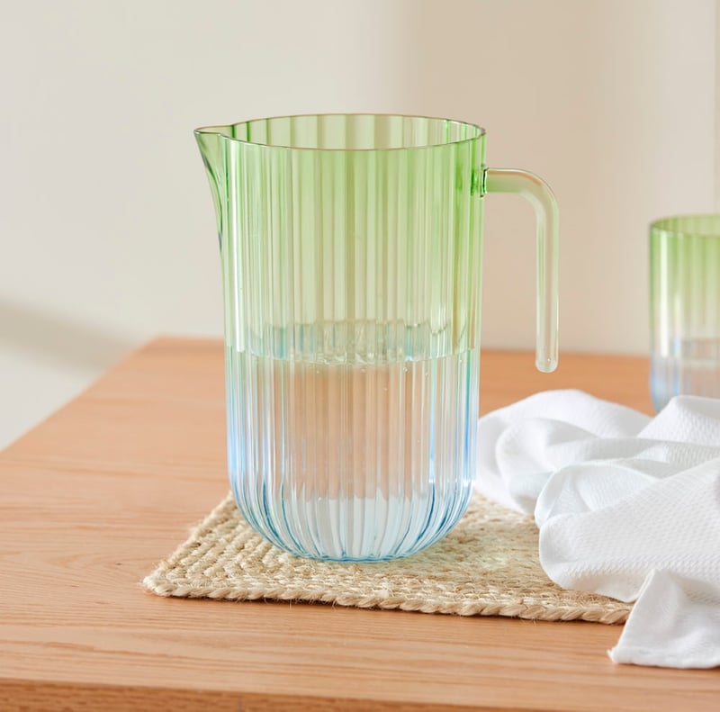 Positano Blue & Green Drinkware