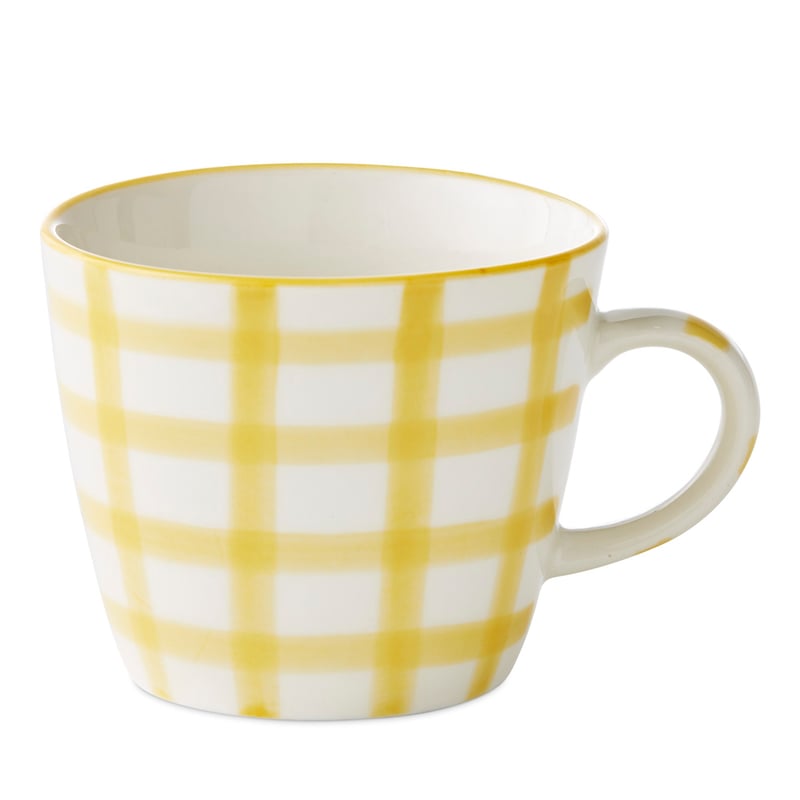 Charli Yellow Check Servingware