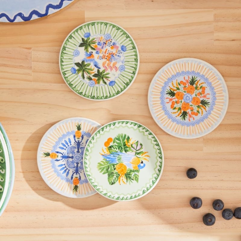 La Dolce Vita Multi Coasters Pack of 4